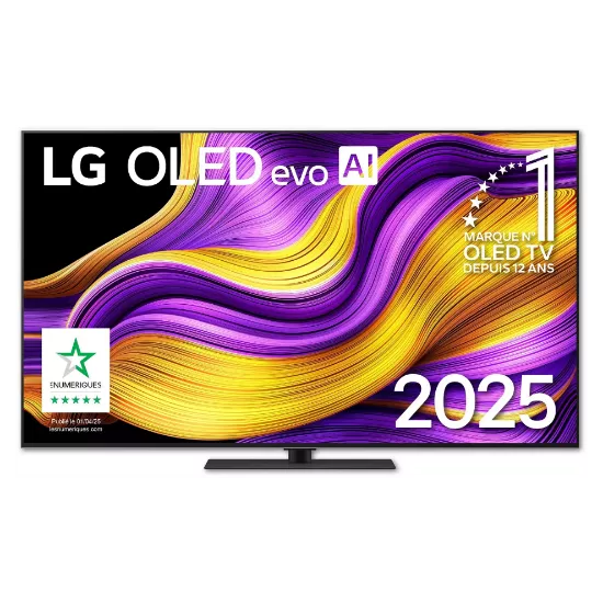 Téléviseur LG OLED evo 65" (164 cm) G5 4K - Edition 2025 | OLED65G56LS