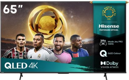 TV Hisense 65E7QPRO QLED 4K UHD 144Hz - 164 cm Smart TV