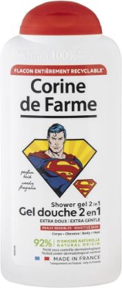 Corine de Farme - Gel Douche Corps et Cheveux Superman (300 ml)