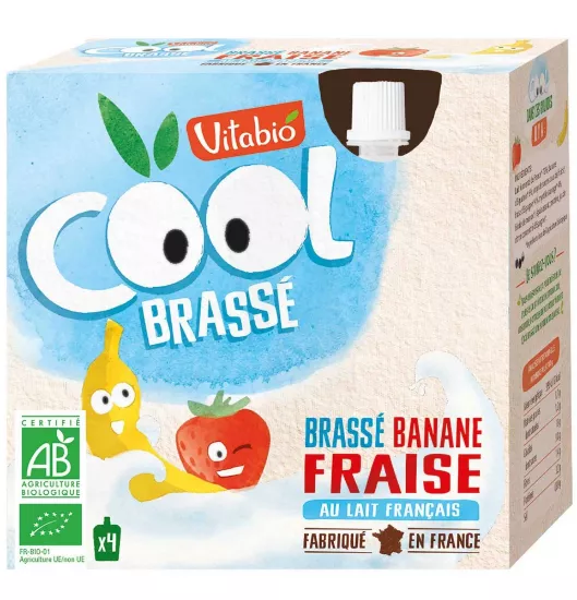 Cool Brassé Banane Framboise (Pack x4)