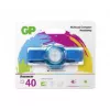 Lampe Frontale & Torche à Clip 40 lm Bleu | GP Discovery CH31