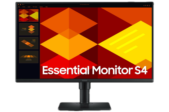 Écran PC 27" Samsung Essential Monitor S4 (S40GD) | Dalle IPS FHD 100Hz
