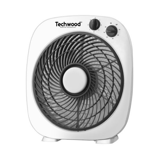 Ventilateur sur Pied Inox Techwood TVP-301 | 40 cm, 50W