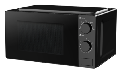 Micro-ondes Solo Kryster KMO2075LBK | 20L, 700W - Noir