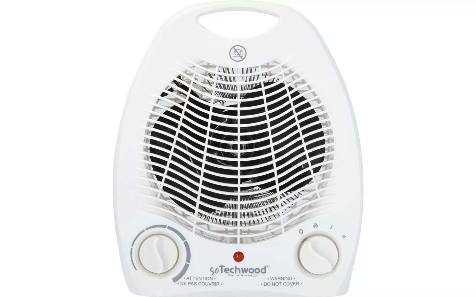 Radiateur Soufflant Compact Techwood 2000W