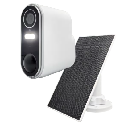 Konyks CAMINI AIR 2 Solar | Caméra Extérieure Wi-Fi sur Batterie (9600 mAh) + Panneau Solaire