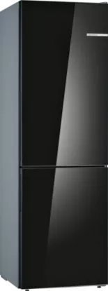 Bosch KGV36VBEAS Serie 4 | Combiné Réfrigérateur-Congélateur 308L - Noir Brillant