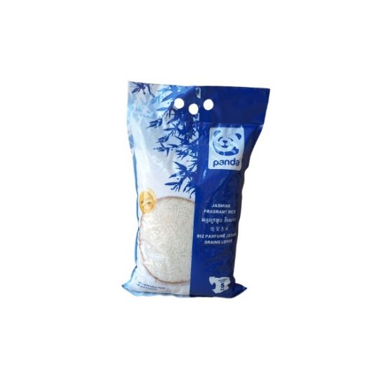 Riz Parfumé Jasmin Grains Longs PANDA | Sac Économique 5 kg
