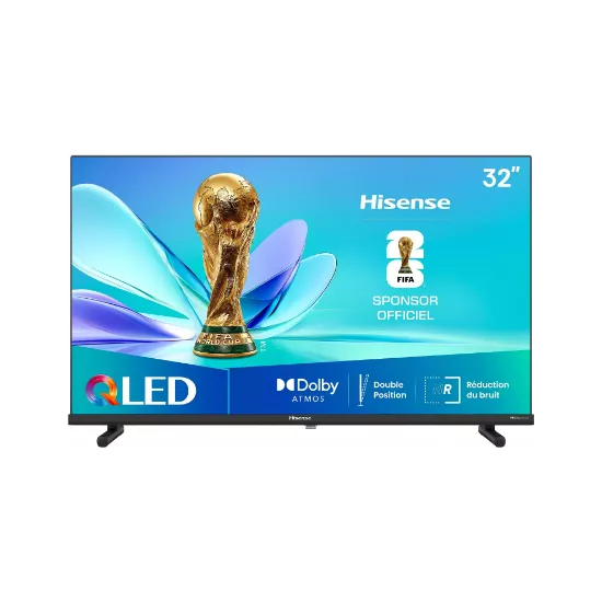 Téléviseur Hisense 32A5Q (2025) | Smart TV QLED FHD 32" (80 cm) - Dolby Atmos