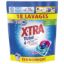 Lessive en Capsules X-TRA Trio Caps Total 4+1 | Sachet de 18 lavages