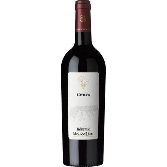 Mouton Cadet Réserve Graves Rouge | Baron Philippe de Rothschild - vin rouge 75 cl