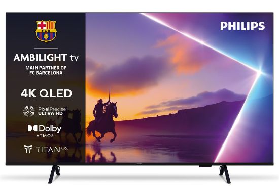 Téléviseur Philips 55PUS8400 4K QLED Ambilight | Smart TV Titan OS - 139 cm (55")