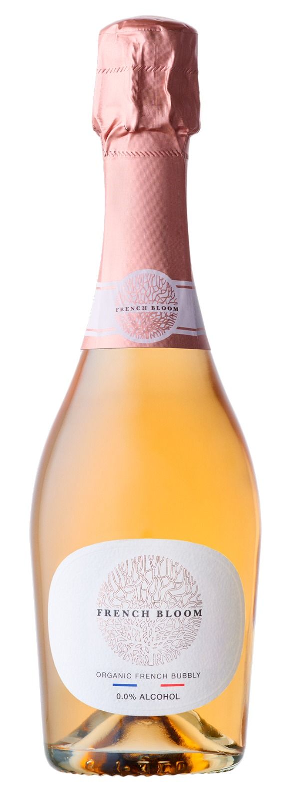 Vin Rosé Pétillant Sans Alcool French Bloom Bio