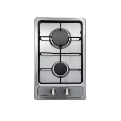 Plaque de Cuisson Gaz Domino Encastrable Kryster | Inox - 30 cm (2 foyers)