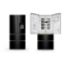 Réfrigérateur multiportes 529L No Frost Distributeur d'eau avec réservoir - DeRosso DRK-4P531EWD-IB
