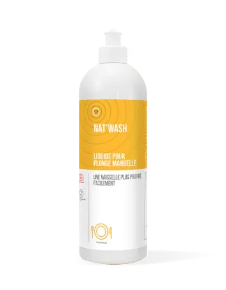 Liquide Vaisselle Main Écologique Nat'Wash | Certifié Ecocert