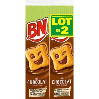 Biscuits Fourrés au Chocolat Goûter BN | Lot de 2 paquets