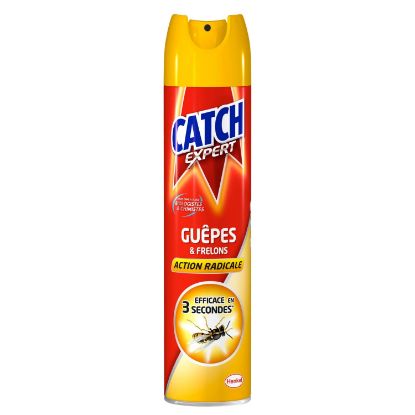 Insecticide Expert Guêpes & Frelons Catch | Action Foudroyante Spécial Nids