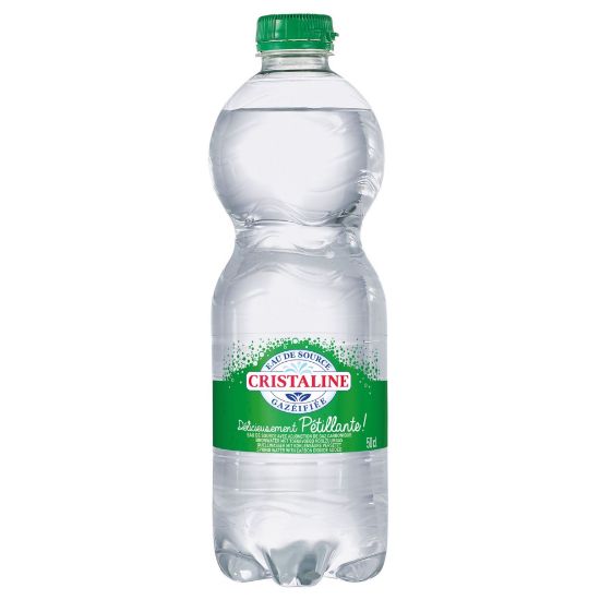 Eau de Source Gazeuse Cristaline | Pétillante et Rafraîchissante - 50 cl