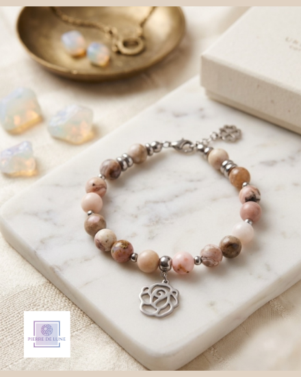 Image de Bracelet en Opale Rose
