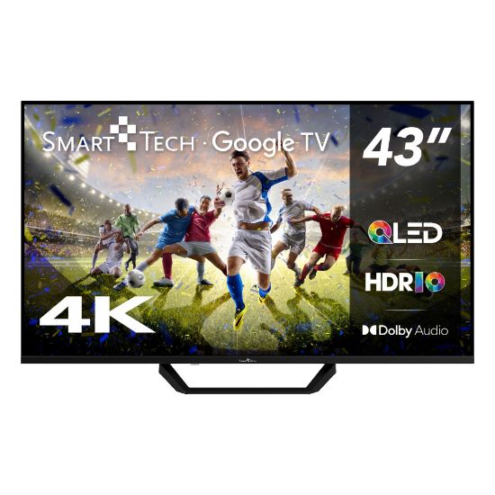 Téléviseur Smart Tech QLED 4K UHD 43" (109 cm) | Google TV - 43QG02V2