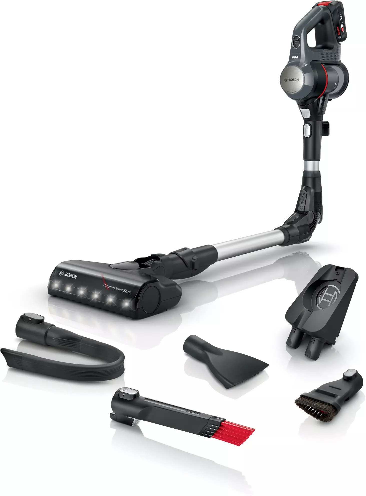 Aspirateur Balai Sans Fil Bosch Unlimited 7 (BCS711A) | Tube Flexible & Brosse LED