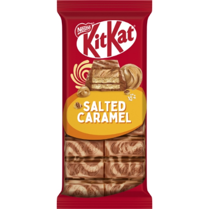 Tablette de Chocolat Lait KitKat Caramel Salé | 99g