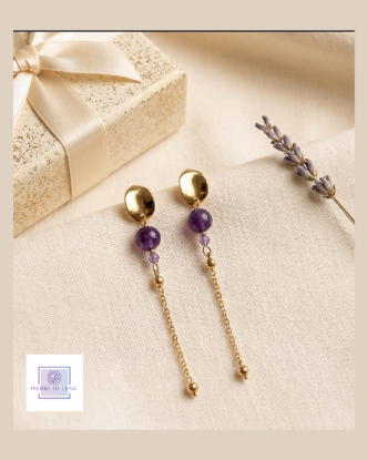 Image de Boucles d'oreilles "Sérénité"