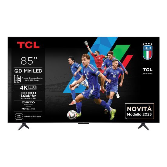 Téléviseur TCL 85C69K QD-Mini LED 4K Smart TV - 85" (216 cm)