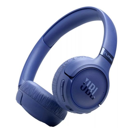 Casque supra-auriculaire sans fil à réduction de bruit 76 h – JBL Tune 680NC – bleu