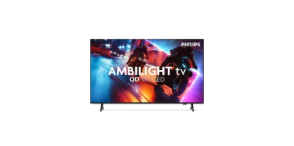 Image de TV Philips 65MLED910/12 Mini LED 65" 4K UHD Smart TV Ambilight – Image immersive et son Dolby Atmos