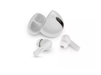 Picture of Philips TAT2520WT – Écouteurs sans fil intra-auriculaires Bluetooth avec micro, autonomie longue durée blanc