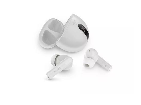 Image de Philips TAT2520WT – Écouteurs sans fil intra-auriculaires Bluetooth avec micro, autonomie longue durée blanc