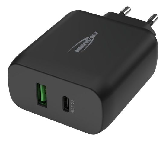 Picture of CHARGEUR SECTEUR POWER DELIVERY 45W + QUICKCHARGE ANSMANN