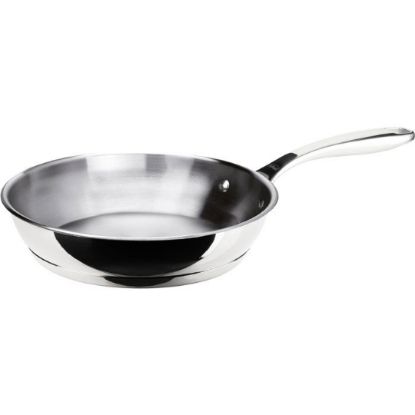 Image de Poêle Inox 3 Plis Ø 32 cm Tous Feux & Induction | Inoxibar