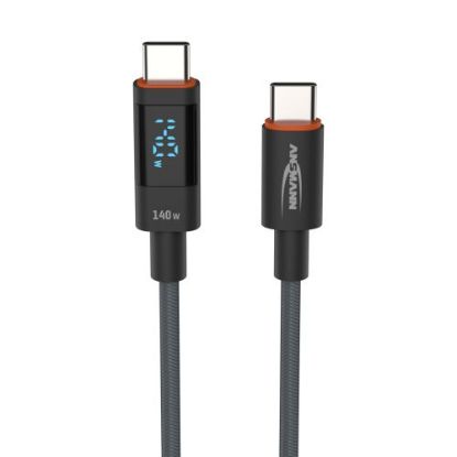 Image de CABLE USBC / USBC 140W 120CMS A LED ANSMANN