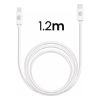 Câble USB-C vers Lightning MFi 1,2 m Big Ben, recyclé, blanc