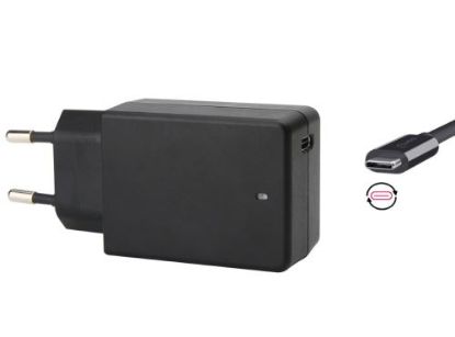 Picture of Alimentation secteur 65W usb C pour Pc portables, smartphones DLH