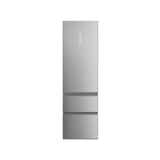 Réfrigérateur Combiné Haier 414L NoFrost Inox - HTW5620DNMG