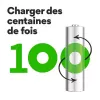 Piles Rechargeables AAA GP ReCyko 650 mAh - Pack de 4