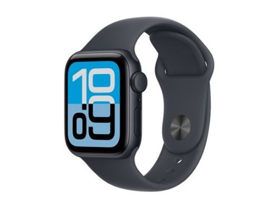Apple Watch SE 3 (GPS) 40mm Aluminium Minuit - Bracelet Sport M/L