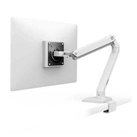Bras Support Écran Ergotron MXV Mono-Écran Blanc - Fixation C-Clamp Encastrée