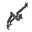 Support Double Écran AOC AM420B - Bras Articulé à Gaz