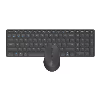Ensemble Clavier et Souris Sans Fil 9700M AZERTY Ultra-Slim - Noir
