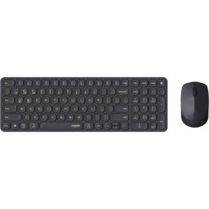Ensemble Clavier et Souris Sans Fil Rapoo 9310M Multi-mode Ultra-Slim - Noir