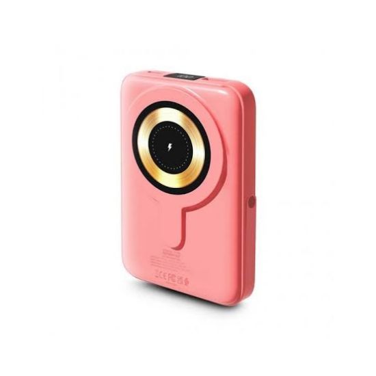 Batterie Externe Magnétique Urban Factory 10 000 mAh - Rouge Rose