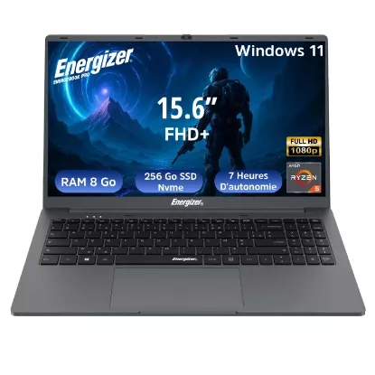 PC Portable Energizer L15-R35-82AZ 15,6" HD AMD Ryzen 5 3500U 8 Go / 256 Go SSD Windows 11