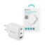Chargeur Secteur Devia GaN 65W PD - 3 Ports (2x USB-C + 1x USB-A) - Charge Rapide