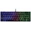 Clavier Gaming The G-Lab Keyz Hydrogen - Membrane 60% Compact, Rétroéclairé, AZERTY - Noir