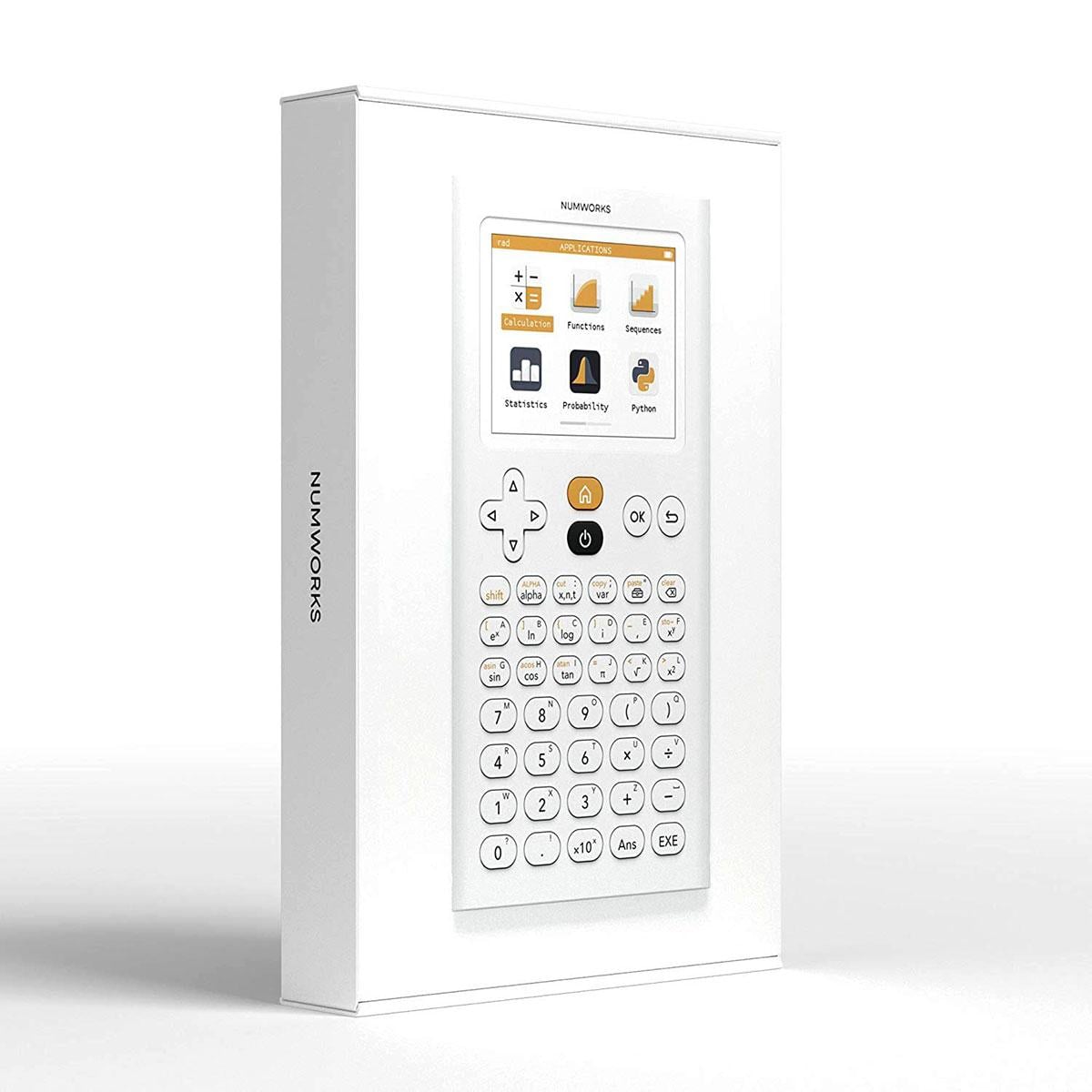 Calculatrice Graphique NumWorks - Python, Mode Examen (Bac) - Rechargeable